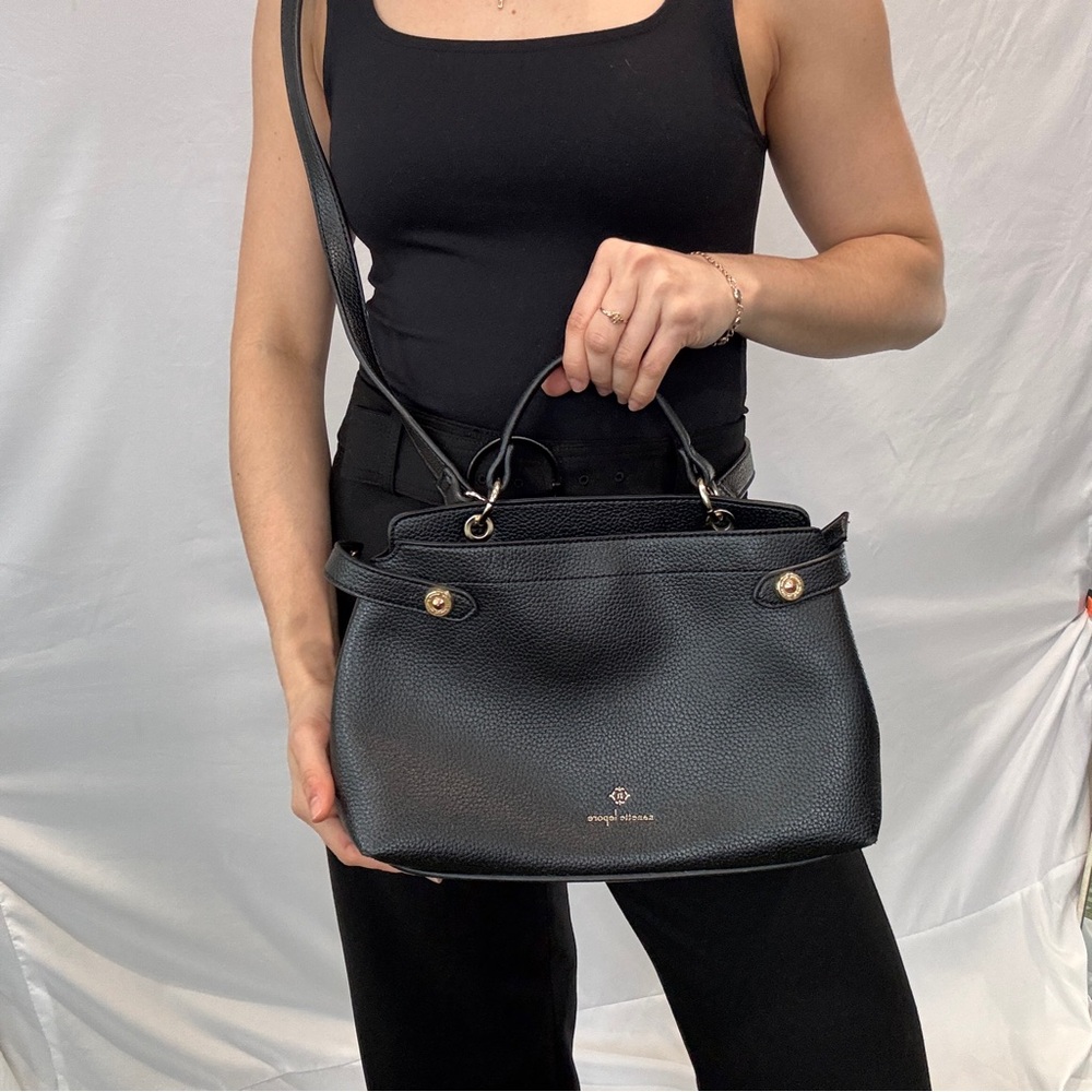 Nanette Lepore Black leather bag